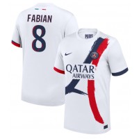 Paris Saint-Germain Fabian Ruiz #8 Auswärtstrikot 2024-25 Kurzarm